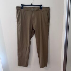 Lululemon ABC Pants Relaxed‎ Fit Stretch Commuter Casual Khaki 36